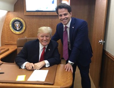 Donald Trump and Anthony Scaramucci