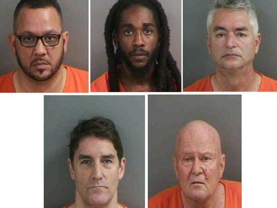 Six men including a judge, an actor and a pastor arrested in prostitution sting