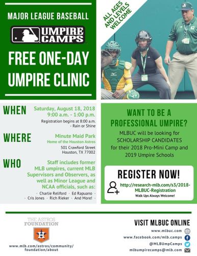 Free Umpire Camp