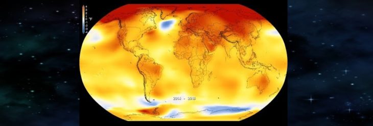 Earth’s continuing warming trend reveals 2018 as fourth warmest year in modern record