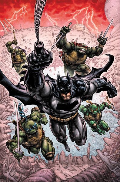 Batman reunites with Teenage Mutant Ninja Turtles