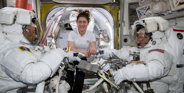 Historic first all-female spacewalk postponed due to spacesuit availability