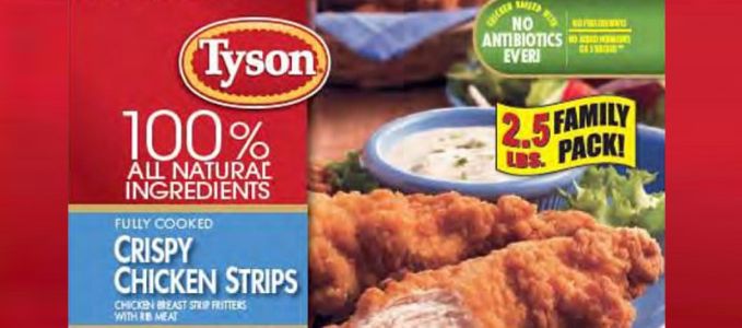 Tyson recalls almost 12 million pounds of chicken strips contaminated with metal pieces