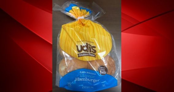 Recalled: Udi’s Classic Hamburger Buns contaminated with plastic