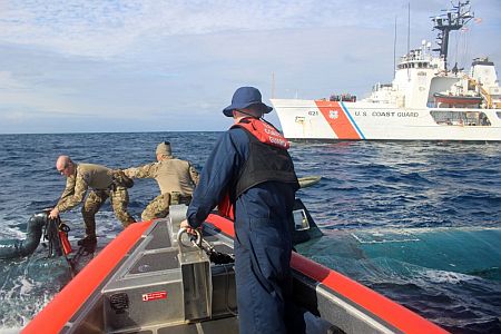 Coast Guard busts narco-sub smuggling 12,000 pounds of cocaine worth $165M 