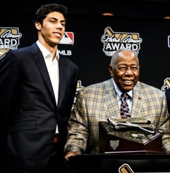 2019 Hank Aaron Award winners: Brewers’ Christian Yelich and Angels’ Mike Trout