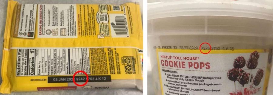 Nestle recalling cookie dough products due to presence of rubber pieces 