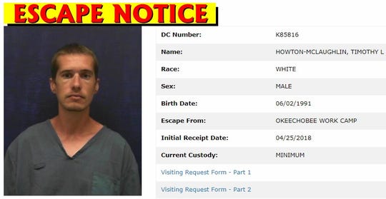 Ace News Today - Manhunt for escapee from Okeechobee Work Camp ends in Vero Beach