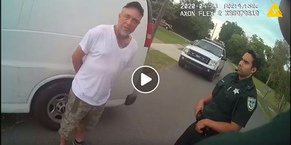 Ace News Today - Man arrested for elder abuse also charged with intentional coughing and spitting on cops (Video)