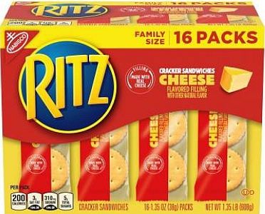 Ace News Today - Ritz Cheese Crackers being recalled due to undeclared peanut contents on packaging