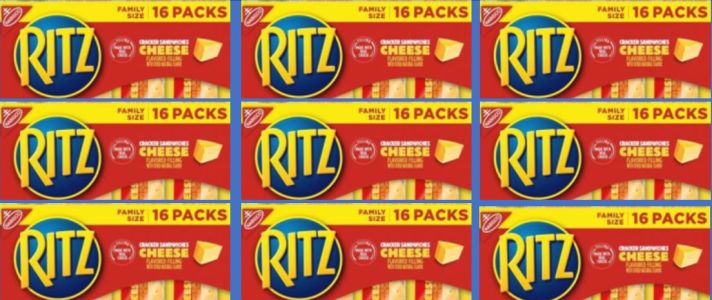 Ritz Cheese Crackers being recalled due to undeclared peanut contents on packaging