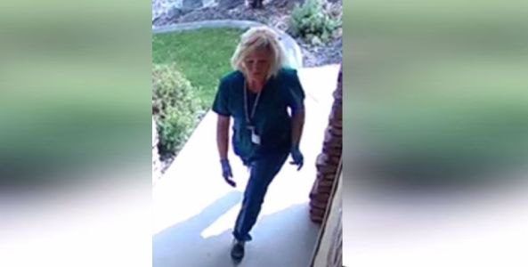 Cops searching for female porch pirates masquerading as nurses (Video)