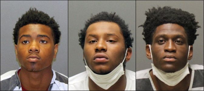 Three arrested and charged with Edgewood Red Roof Inn armed robbery
