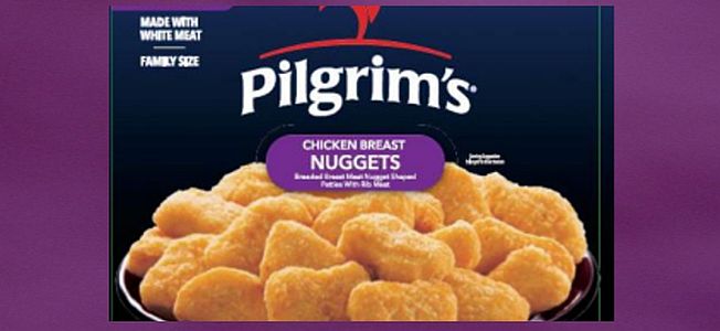 Pilgrim’s Pride recalls 59,800 lbs. of chicken nuggets contaminated with rubber pieces