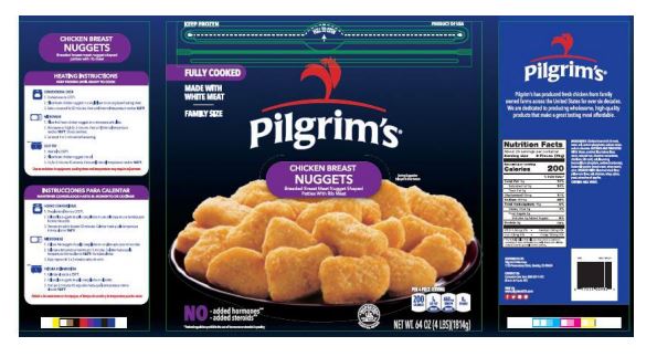 Ace News Today - Pilgrim’s Pride recalls 59,800 lbs. of chicken nuggets contaminated with rubber pieces