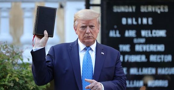 Protests continue following Trump’s ‘Law and Order’ speech and DC church visit