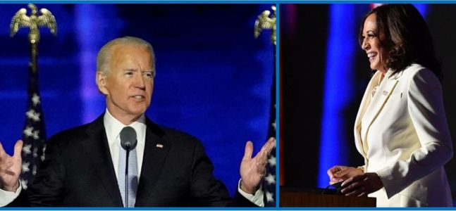 Joe Biden and Kamala Harris deliver victory addresses, Trump refuses to concede