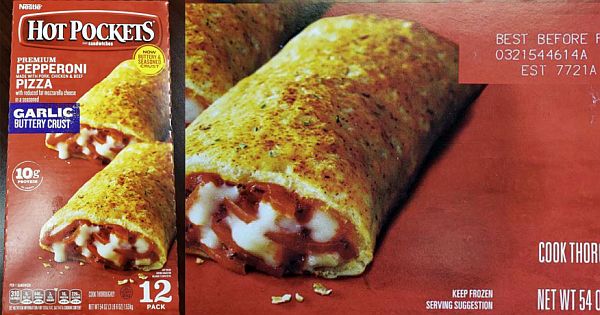 Nestlé Pepperoni Hot Pockets Recall: Product contaminated with glass and plastic