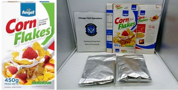 Cereal coated with cocaine worth almost $3M confiscated in Cincinnati