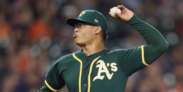 A's pitcher Jesus Luzardo on the injured list after breaking his finger playing video games