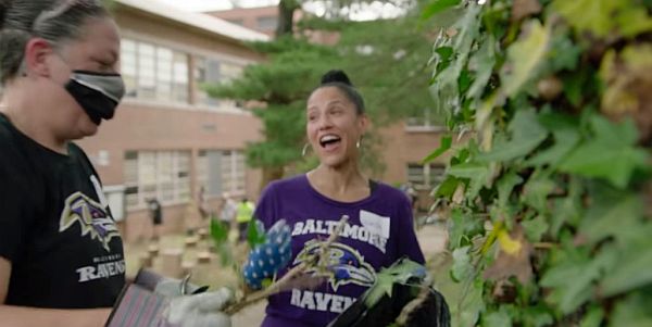 Ace News Today - Baltimore Ravens pitch in to transform two Baltimore City Schools