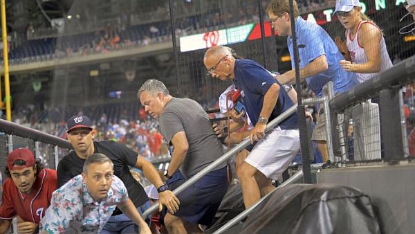 Panic ensues and Washington Nationals game suspended as shootings erupt outside stadium