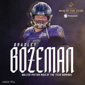 Ace News Today - Ravens’ Bradley Bozeman nominated for 2021 Walter Payton Man of the Year Award