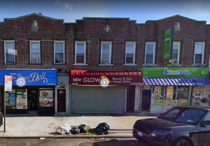 (Beauty Salon at 218-44 Hillside Ave in Queens, Image credit: Google Maps)