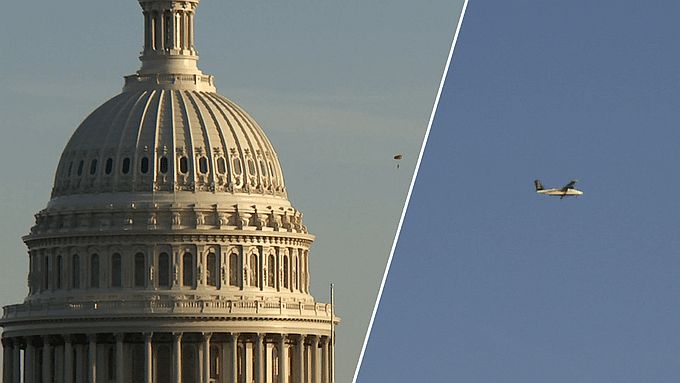 Ace News Today - Pregame Nationals Park parachuting demo deemed a threat, ends up evacuating U.S. Capitol 