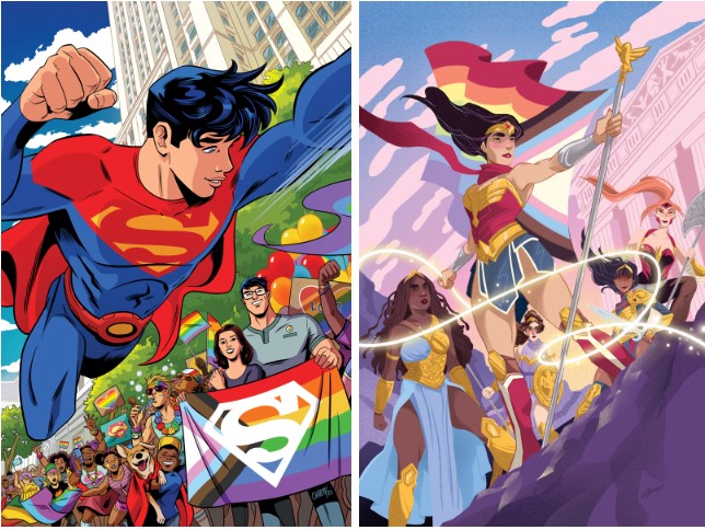 Ace News Today - DC unleashes all its Pride-themed variant comic book covers