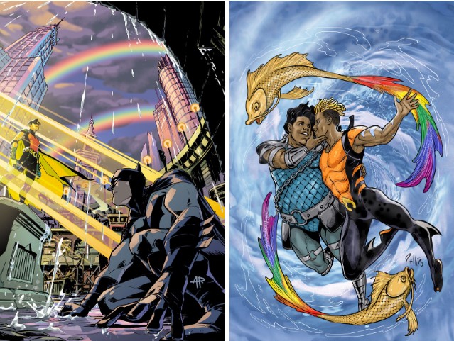 Ace News Today - DC unleashes all its Pride-themed variant comic book covers