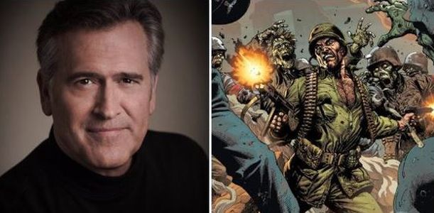 Bruce Campbell writing ‘Sgt. Rock vs The Army of the Dead’ for DC