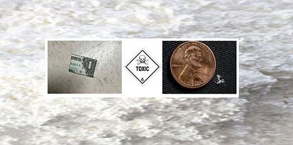 Police warning: Bad actors leave folded dollar bills laced with fentanyl on floor – do not pick them up