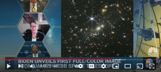 Ace News Today - President Joe Biden went live to unveil first deep space image from NASA’s Webb Telescope 