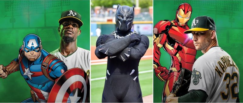 Ace News Today - Oakland Athletics to host ‘Marvel Night’ at the Coliseum: Saturday, September Sept 10: