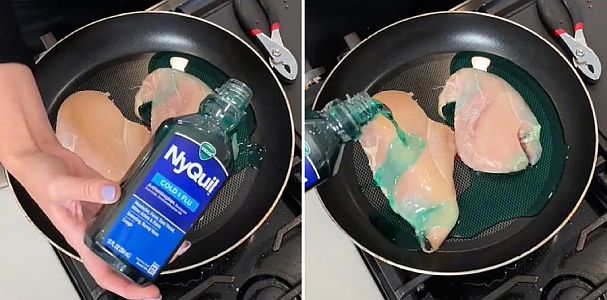 FDA warns against latest dangerous social media challenge: ‘Don’t cook your chicken in Nyquil’