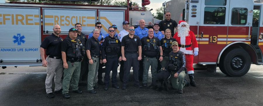 Ace News Today - Indian River County first responders saves Santa Claus, arrests the Grinch