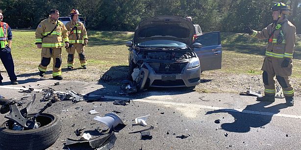 Florida woman purposefully drives into oncoming traffic to intentionally cause a wreck