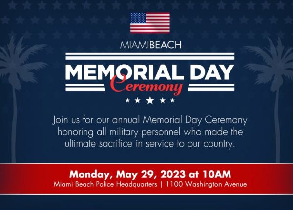Ace News Today - Miami Beach Memorial Day wreath laying and salute