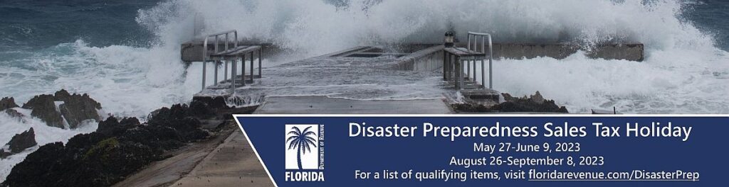 Ace News Today - Florida’s 2023 Hurricane Disaster Preparedness Sales Tax Holiday now in effect through June 9