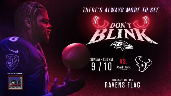 Baltimore Ravens kick off new ad campaign aimed at fans, ‘Don’t Blink’