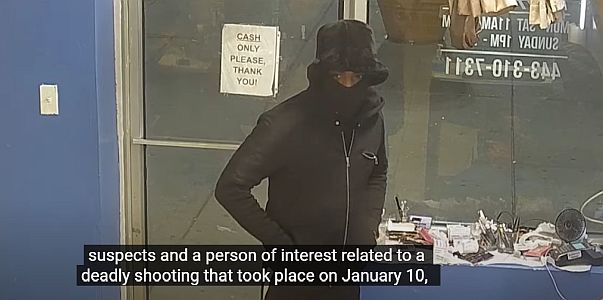$8,000 reward: Baltimore PD seeks info on individuals involved in Jan. 2022 deadly shooting at store on N. Caroline Str (Video)