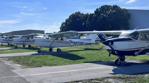 Ace News Today - Flight school student caught on video vandalizing 10 planes after being told he couldn’t  take solo flight