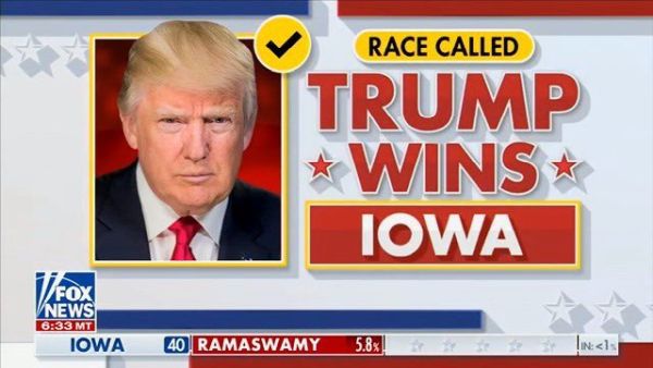 Donald Trump dominates Iowa caucus, all eyes now turn to New Hampshire