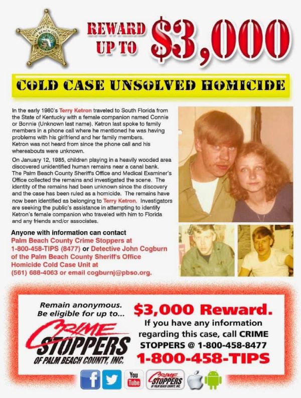 Ace News Today - New lead surfaces in 1985 Palm Beach County cold case murder and officials seek public’s help