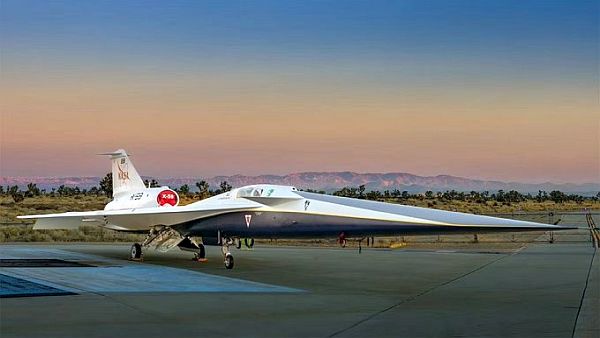 NASA unveils the ‘X-59 Quiet Supersonic Aircraft’ that will make commercial flight available at supersonic speeds