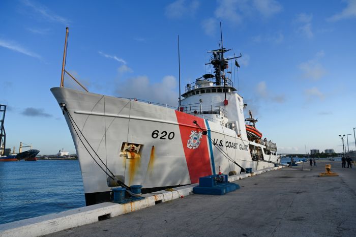 U.S. Coast Guard tangles with international drug boats and confiscate 4,800 pounds of cocaine worth more than $63M