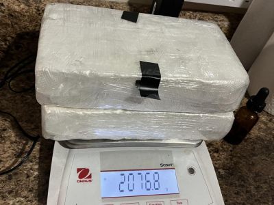 (Confiscated drugs, Image credit: Indian River County Sheriff’s Office)