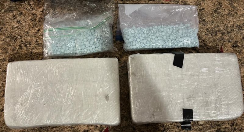 (Confiscated drugs, Image credit: Indian River County Sheriff’s Office)