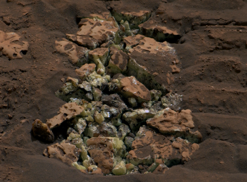 Ace News Today - Amazing discovery: Mars rover accidentally finds rocks made of pure sulfur